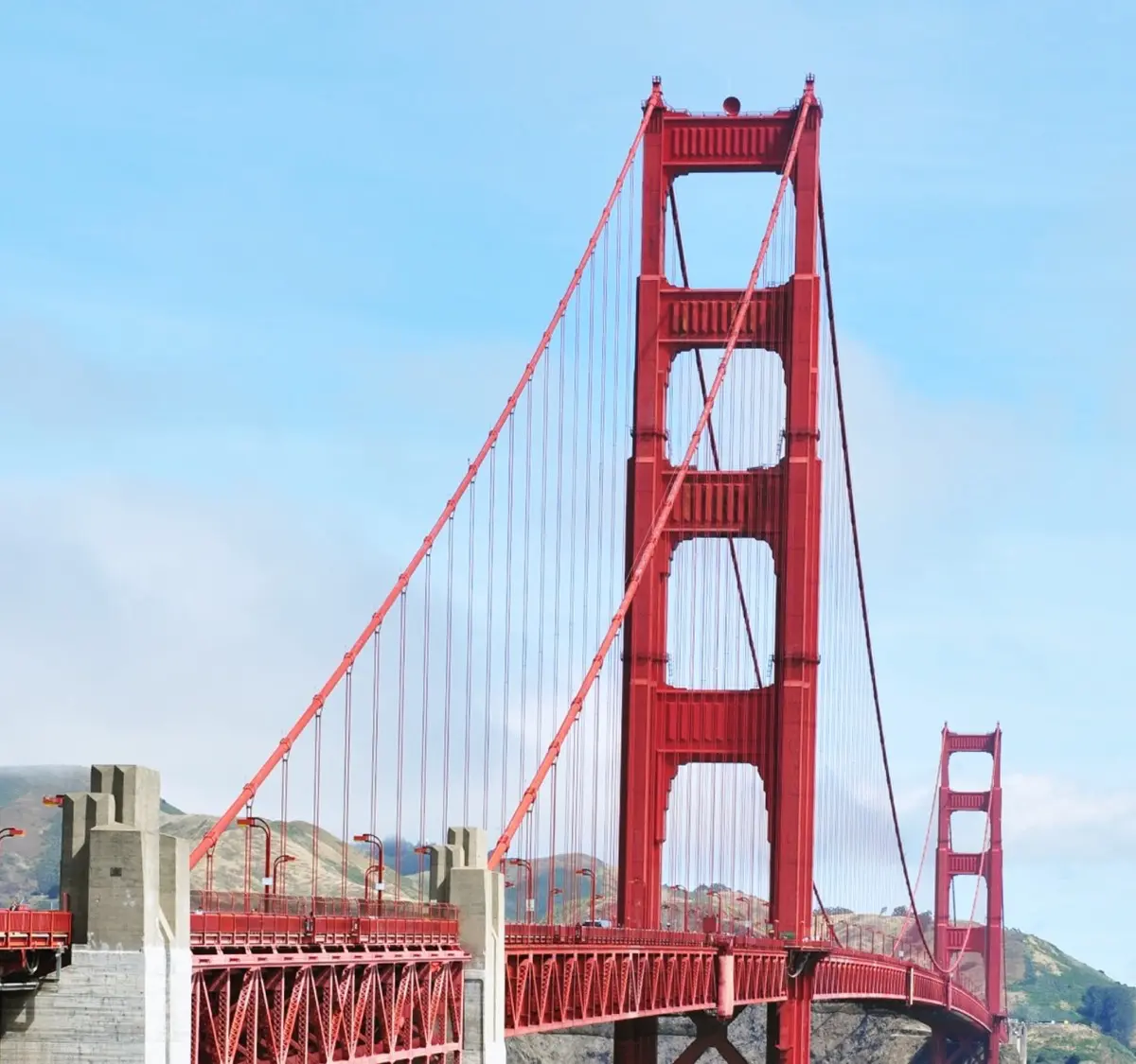 The golden gate bridge