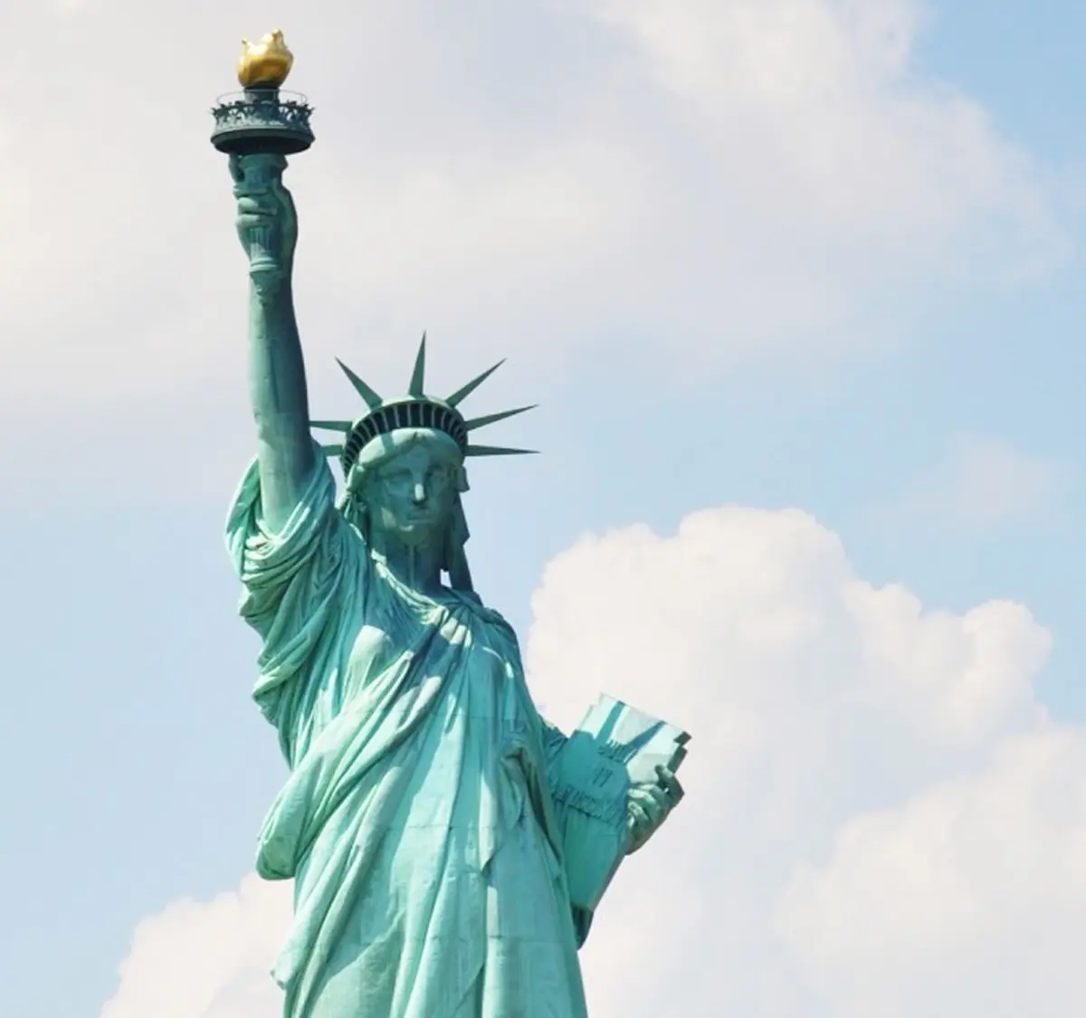 The statue of liberty